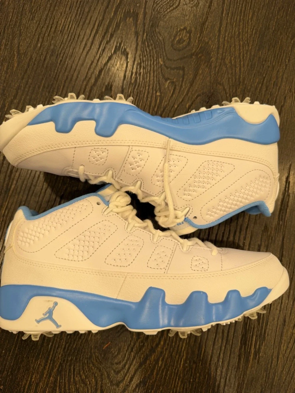 Nike Men’s Air Jordan 9 Low Golf Size 8.5 University Blue